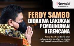 Infografis JPU Dakwa Ferdy Sambo Lakukan Pembunuhan Berencana kepada Brigadir J