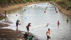Saluran Irigasi Bendungan Colo Ditutup Sebulan