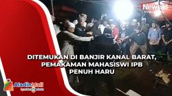 Ditemukan di Banjir Kanal Barat, Pemakaman Mahasiswi IPB Penuh Haru