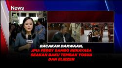 Bacakan Dakwaan, JPU: Ferdy Sambo Rekayasa Seakan Baku Tembak Yosua dan Eliezer 
