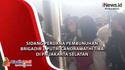 Sidang Perdana Pembunuhan Brigadir J, Putri Candrawathi tiba di PN Jakarta Selatan