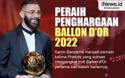Infografis Daftar Lengkap Peraih Penghargaan Ballon dOr 2022
