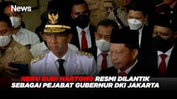 Heru Budi Hartono Resmi Dilantik Sebagai Pejabat Gubernur DKI Jakarta