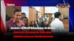 Kuasa Hukum Bharada Eliezer Bantah Kliennya Terlibat Perencanaan Pembunuhan