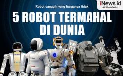 Infografis: 5 Robot Termahal di Dunia, Ada yang Tembus Rp38 Miliar