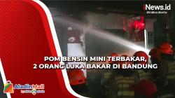 Gegara Pom Bensin Mini Terbakar, 2 Orang Luka Bakar di Bandung