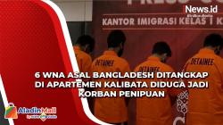 Imigrasi Tangkap 6 WNA Asal Bangladesh di Apartemen Kalibata
