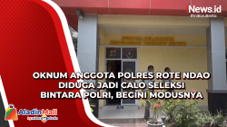 Anggota Polres Rote Ndao Diduga Jadi Calo Seleksi Bintara Polri, Begini Modusnya