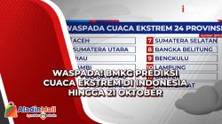Waspada! BMKG Prediksi Cuaca Ekstrem di Indonesia hingga 21 Oktober