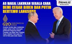 Infografis AS Cegah Biden dan Putin Bertemu Langsung di KTT G20 Bali