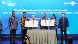 Foto Kerja Sama MNC Kapital Indonesia - BPJS Ketenagakerjaan