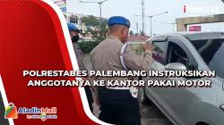 Dilarang Tampilkan Gaya Hidup Mewah, Polrestabes Palembang Perintahkan Anggota Polri ke Kantor Pakai Motor<