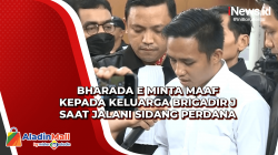 Bharada E Minta Maaf kepada Keluarga Brigadir J saat Jalani Sidang Perdana