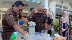Kejari Lhokseumawe Blender Barang Bukti Sabu 3 Kg