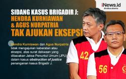 Infografis Hendra Kurniawan dan Agus Nurpatria Tak Ajukan Eksepsi