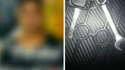 Salah Paham saat Berpapasan di Jalan, Pria Bitung Tusuk Warga Pakai Kunci Motor