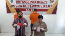 Polda Sulut Tangkap 2 Tersangka Sabu di Manado, 1 Pelaku Oknum Anggota Polisi