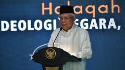 Wapres Ma'ruf Amin Minta Santri Tak Ribut Perbedaan Pilihan Capres dan Pemilu 2024