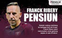 Infografis Franck Ribery Pensiun di Usia 39 Tahun
