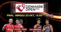 Denmark Open 2022 Hari Ini: All Indonesian Final! Minions Vs Fajar/Rian, Live di vozpublica