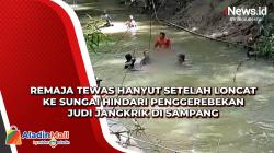 Remaja Tewas Hanyut setelah Loncat ke Sungai Hindari Penggerebekan Judi Jangkrik di Sampang