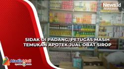 Sidak di Padang, Petugas Masih Temukan Apotek Jual Obat Sirop