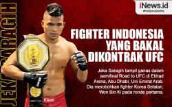 Infografis Jeka Saragih Petarung Indonesia Pertama yang Bakal Dikontrak UFC