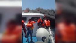 Pencarian Korban Kebakaran Kapal Cantika Express 77 Dilanjutkan Pagi Ini  