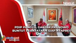 PDIP Panggil Ganjar Pranowo Buntut Pernyataan Siap Nyapres<