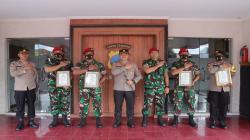 Ungkap Jaringan Narkoba, 3 Personel Kopassus Terima Penghargaan dari Polres Sukoharjo