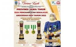 Pemprov Jatim Borong Dua Penghargaan Terbaik Anugerah Dewan Energi Nasional 2022