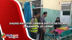 Sadis! Pasutri Lansia Kritis Setelah Dirampok di Jambi