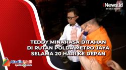 Teddy Minahasa Ditahan di Rutan Polda Metro Jaya selama 20 Hari ke Depan