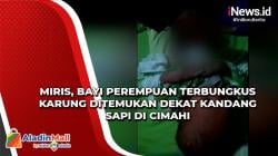 Miris, Bayi Perempuan Terbungkus Karung Ditemukan Dekat Kandang Sapi di Cimahi<
