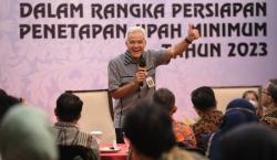  Ganjar Ungkap Strategi Penetapan Upah Minimum Jateng ke Disnaker se-Indonesia