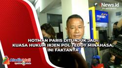 Hotman Paris Ditunjuk Jadi Kuasa Hukum Irjen Pol Teddy Minahasa, Ini Faktanya