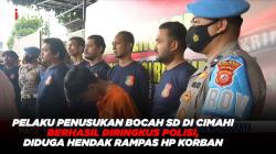 Pelaku Penusukan Bocah SD di Cimahi Berhasil Diringkus Polisi, Diduga Hendak Rampas HP Korban<