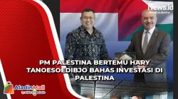 PM Palestina Bertemu Hary Tanoesoedibjo Bahas Investasi di Palestina