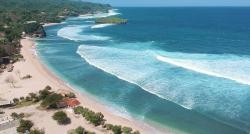 Pesona Pantai Krakal, Pernah Tersembunyi di Dasar Laut kini Jadi Tempat Wisata di Gunungkidul 