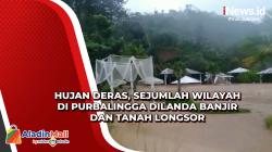 Hujan Deras, Sejumlah Wilayah di Purbalingga Dilanda Banjir dan Tanah Longsor