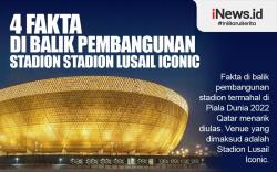 Infografis 4 Fakta di Balik Pembangunan Stadion Lusail Iconic