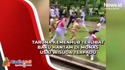 Taruna Kemenhub Terlibat Baku Hantam di Monas usai Wisuda Terpadu