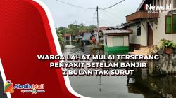 Warga Lahat Mulai Terserang Penyakit setelah Banjir 2 Bulan Tak Surut