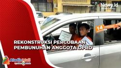 Rekonstruksi Percobaan Pembunuhan Anggota DPRD Muratara Digelar Polda Sumsel<