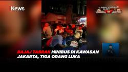 Bajaj Tabrak Minibus di Kawasan Jakarta, Tiga Orang Luka 