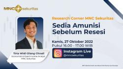 Saksikan IG Live Research Corner Hari Ini: Sedia Amunisi Sebelum Resesi