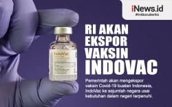 Infografis RI Akan Ekspor Vaksin IndoVac