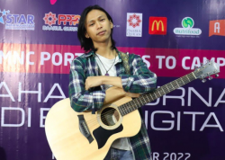 Tampil di MNC Portal Goes to Campus, Danar Widianto Belajar Bijak Menggunakan Sosial Media