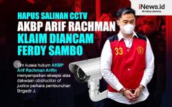 Infografis AKBP Arif Rachman Klaim Diancam Ferdy Sambo untuk Hapus CCTV