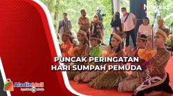 Momen Puncak Peringatan Hari Sumpah Pemuda di Titik Nol IKN